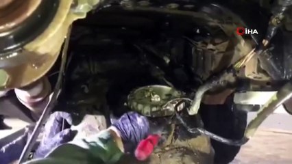 Kamyonetin yakıt deposunda 32 kilo eroin ele geçirildi