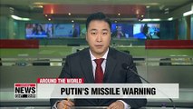 Putin warns Russia will build missiles if U.S. leaves INF treaty