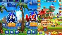 Farmer Ginger Vs Sonic Dash - Sonic- Talking Tom Gold Run Android Gameplay