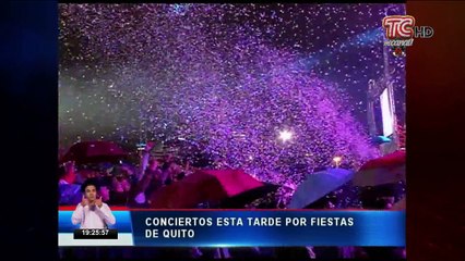 Serenatas y conciertos en honor a Quito