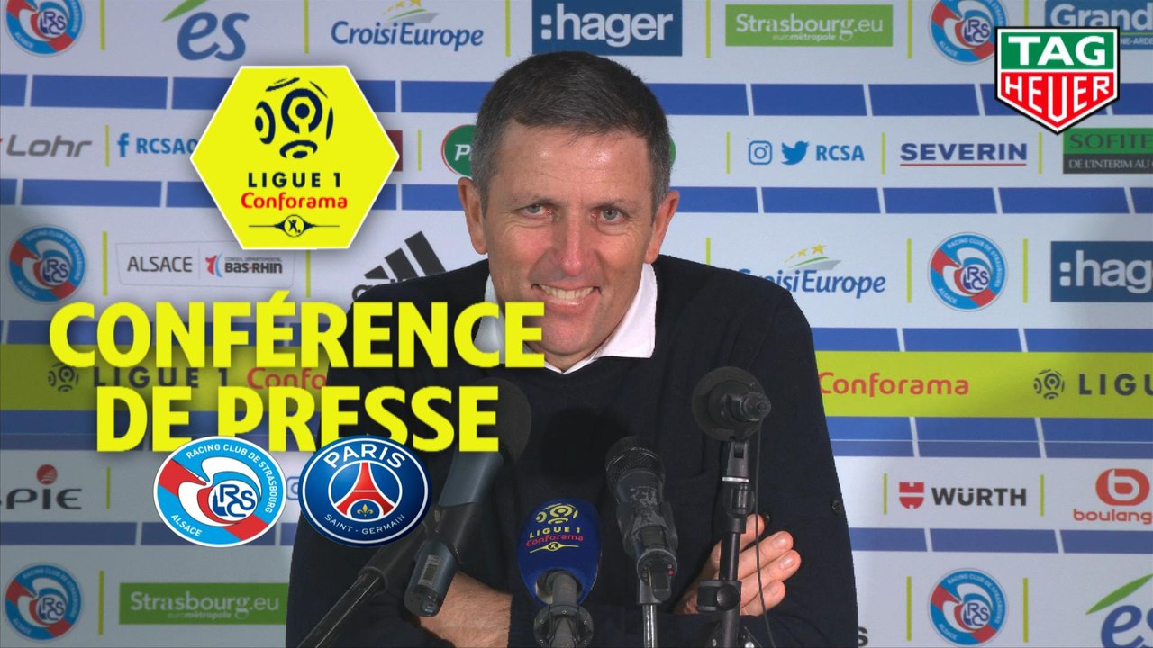 Conférence de presse RC Strasbourg Alsace - Par...