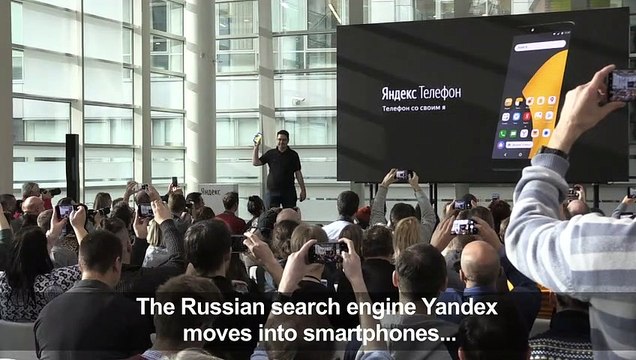 Russian tech giant Yandex unveils first smartphone