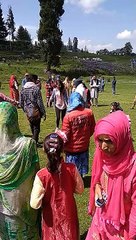 Unseen kashmir....kids dancing in the park!