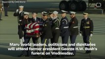 George H.W. Bush's Funeral Details