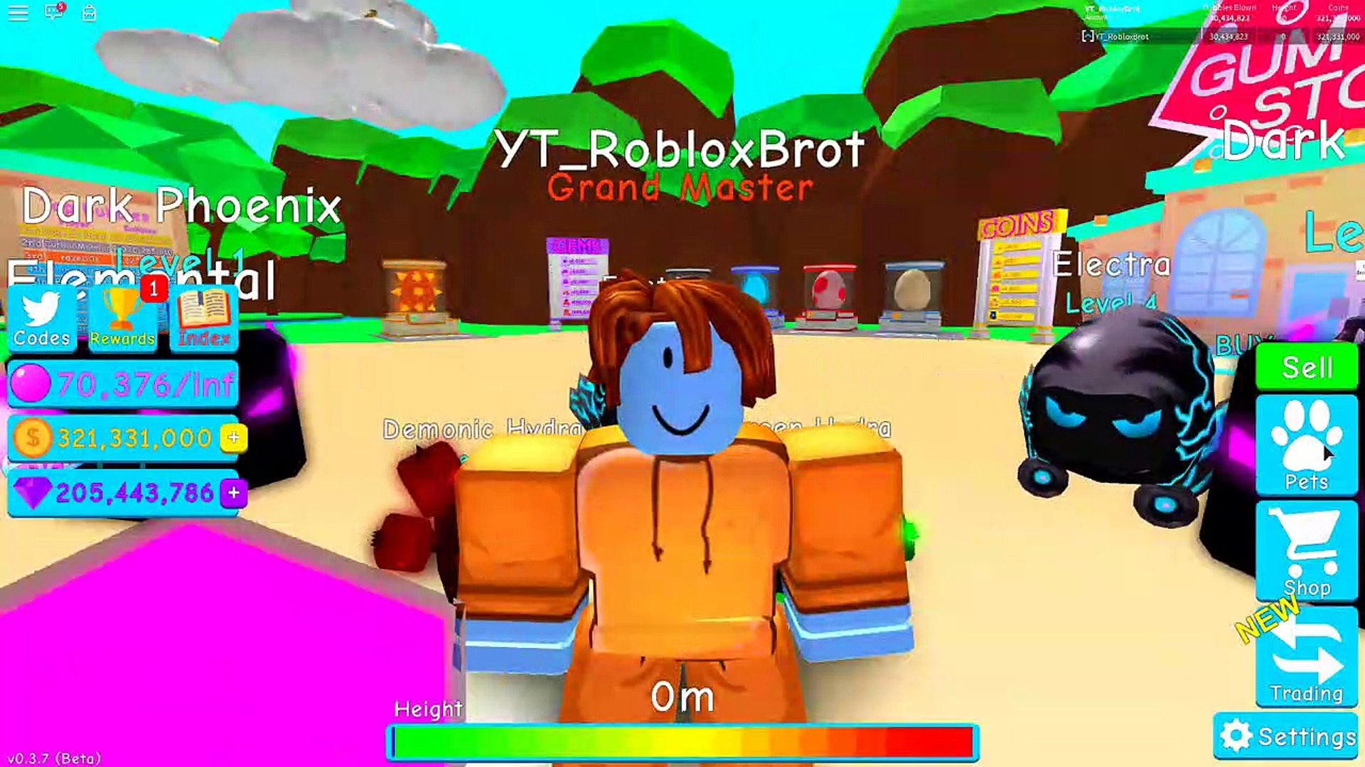 All Pets Unlock Showcase Roblox Bubble Gum Simulator - 