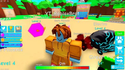 Legendary Pet Neon Elemental Unlock Roblox Bubble Gum Simulator Video Dailymotion - yellow neon roblox sign