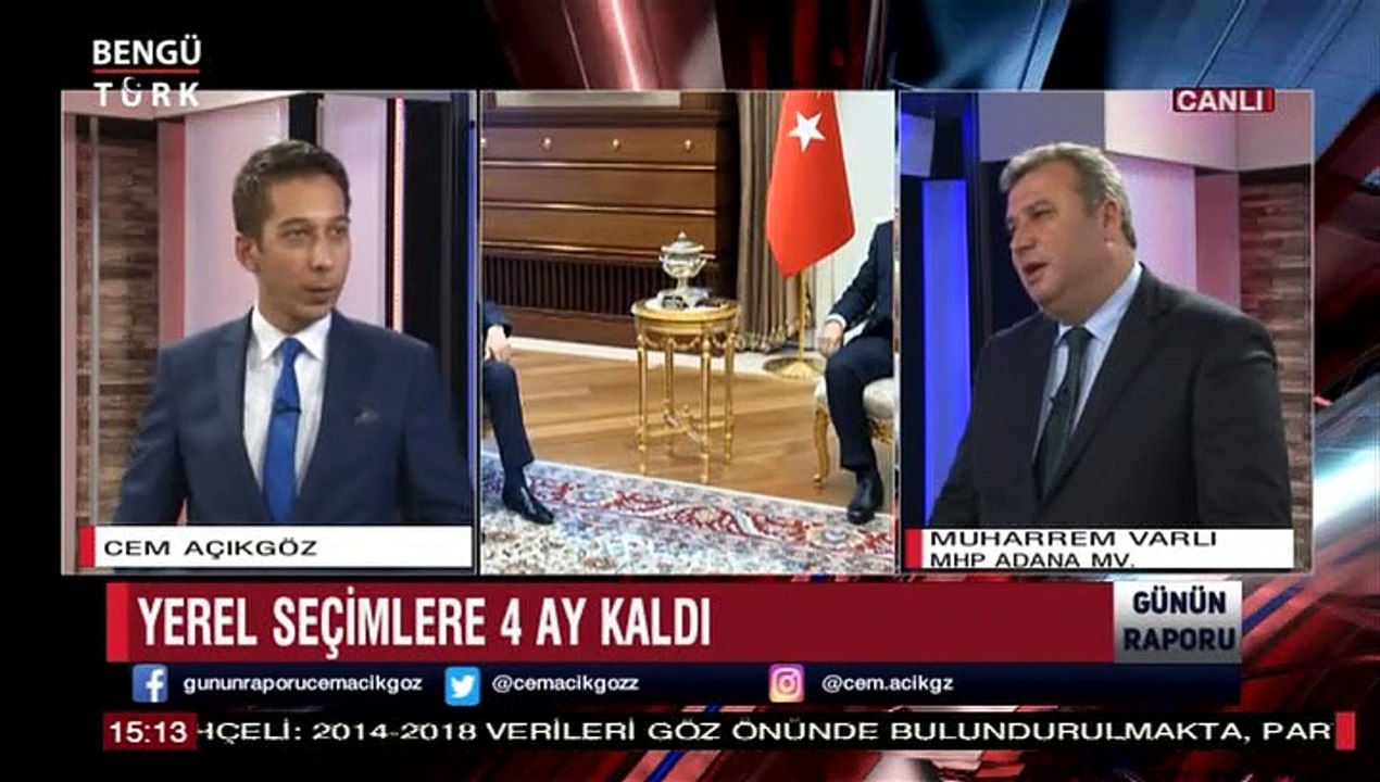 GÜNÜN RAPORU 5 ARALIK 2018 KONUK- MUHARREM VARLI