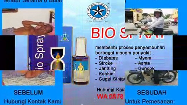 Khasiat Bio Spray Bionutric Untuk Stroke | WA 0878 9381 1922