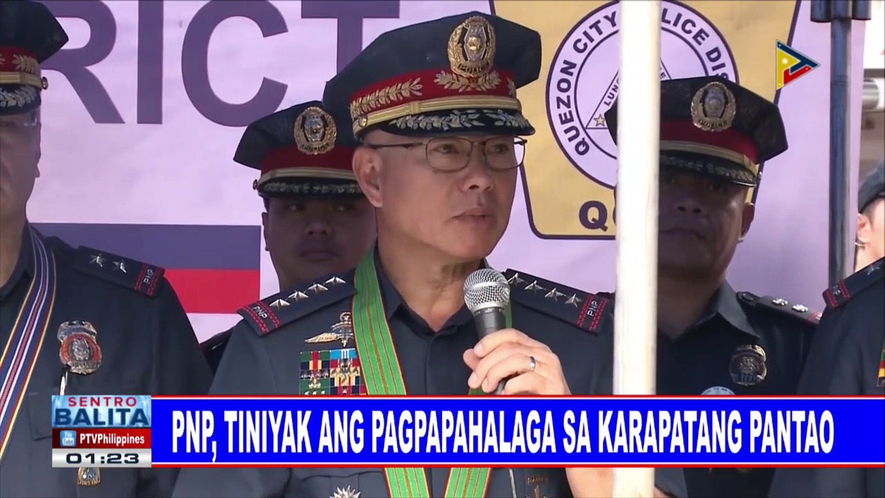 PNP, tiniyak ang pagpapahalaga sa karapatang pantao