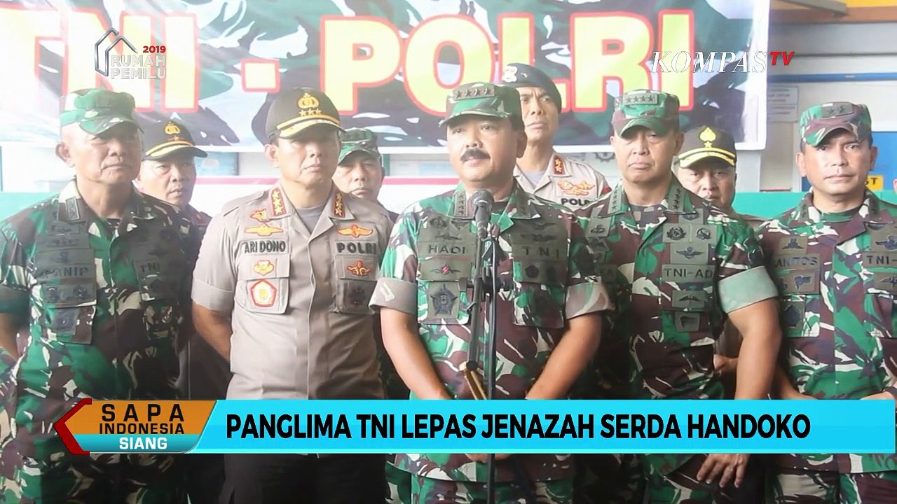 Dilepas Panglima TNI, Pangkat Serda Handoko Nai...