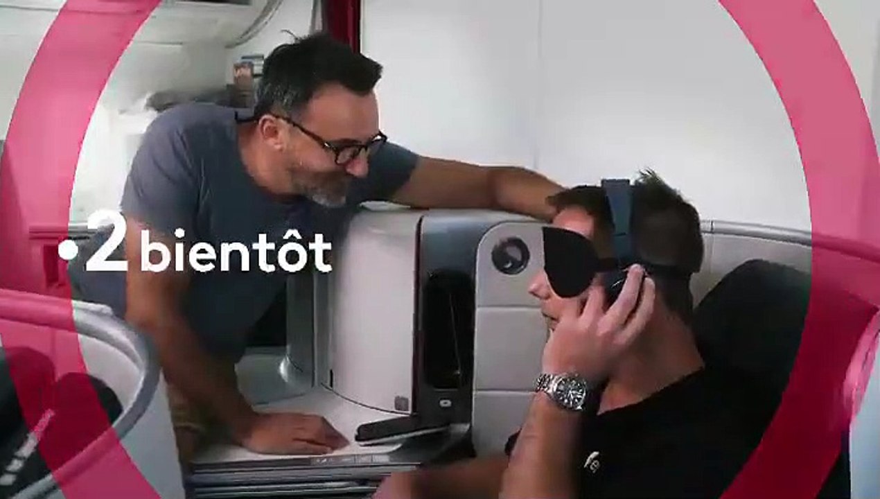 Thomas Pesquet analyse le décollage de l’avion dans Rendez-vous en terre inconnue