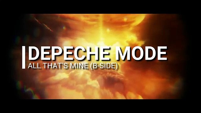 Depeche Mode - All that's mine KARAOKE / INSTRUMENTAL