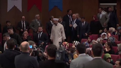 Diyanet İşleri Başkanı Erbaş: "İnsanlık Vicdan Sınavını Bu Kez de Yemen'de Kaybediyor" - Ankara
