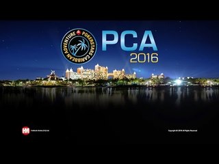 Живой покерный турнир PCA 2016 - Главное Событие, финальный стол