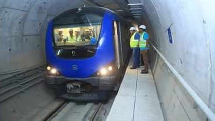 டி.எம்.எஸ் முதல் வண்ணாரப்பேட்டை வரை சோதனை ஓட்டம் சக்சஸ்- வீடியோ