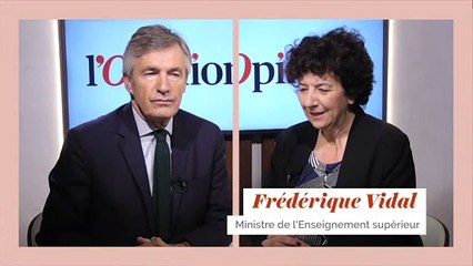 « Il n’est pas question de supprimer Parcoursup », affirme Frédérique Vidal