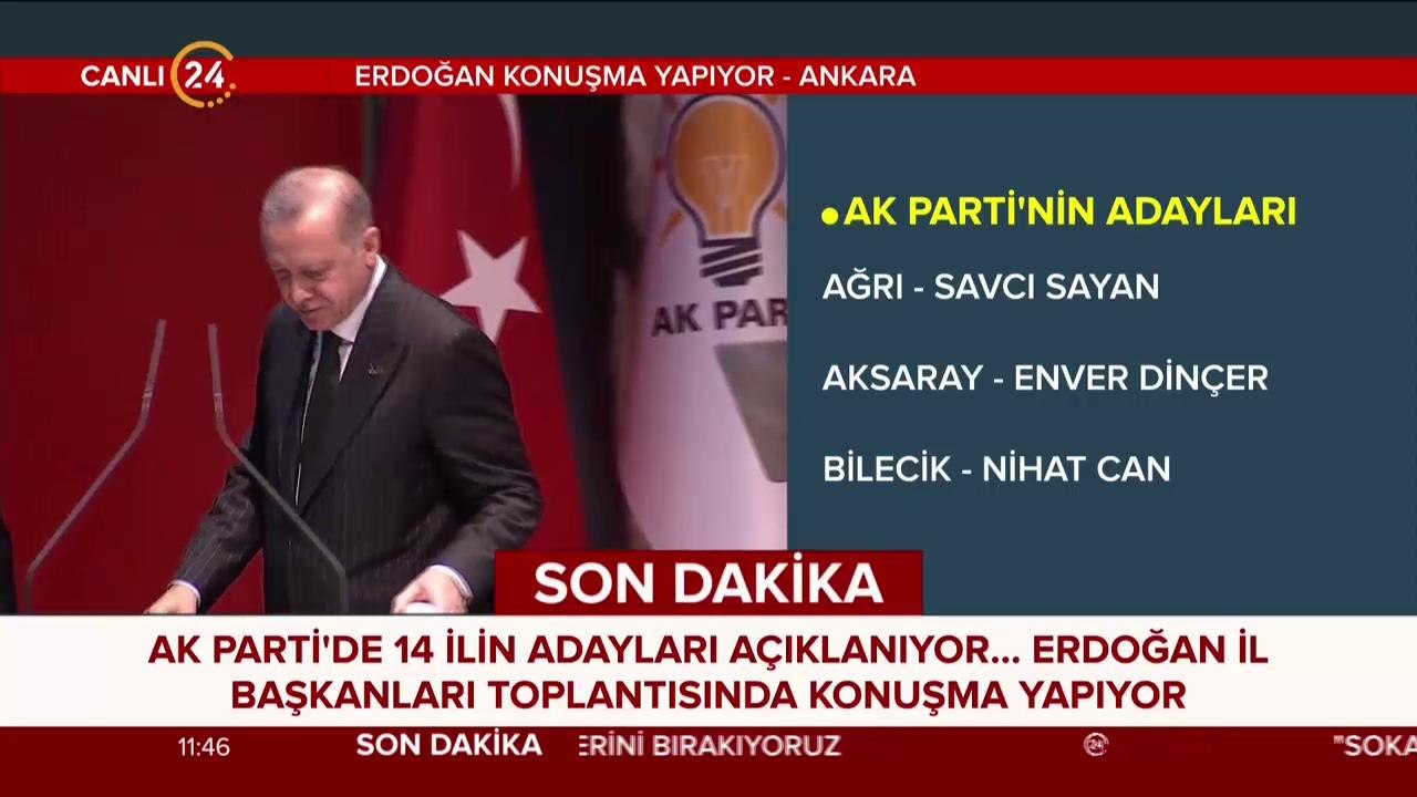 Belediye başkan adayları açıklanıyor