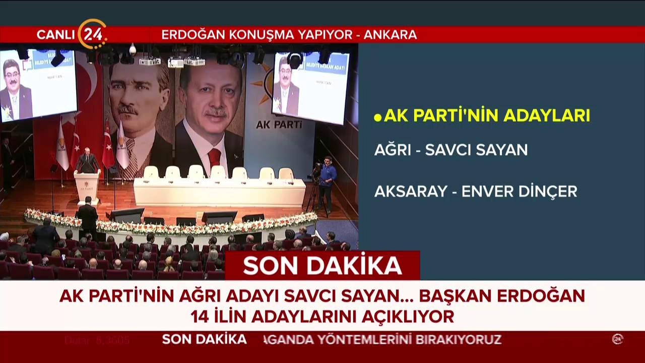 Belediye başkan adayları açıklanıyor