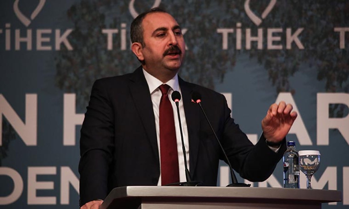 Adalet Bakanı Abdulhamit Gül'den büyük gaf