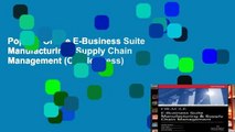 Popular Oracle E-Business Suite Manufacturing   Supply Chain Management (Oracle Press)