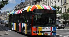 Lüksemburg'da Toplu Taşıma Araçları Ücretsiz Olacak