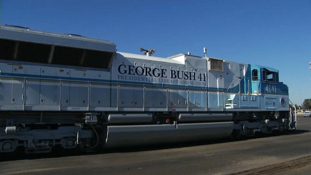 George Bush: Letzte Reise per Sonderzug