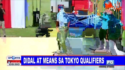 Didal at Means sa Tokyo Qualifiers