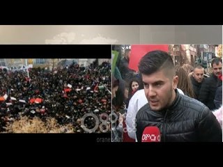 下载视频: LIVE/Studentët protestojnë para ministrisë, bojkot mësimit në Tiranë, Durrës, Korçë e Elbasan