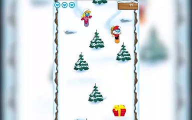 Play with The Smurfs: Smurfy Snowboarding • السنافر