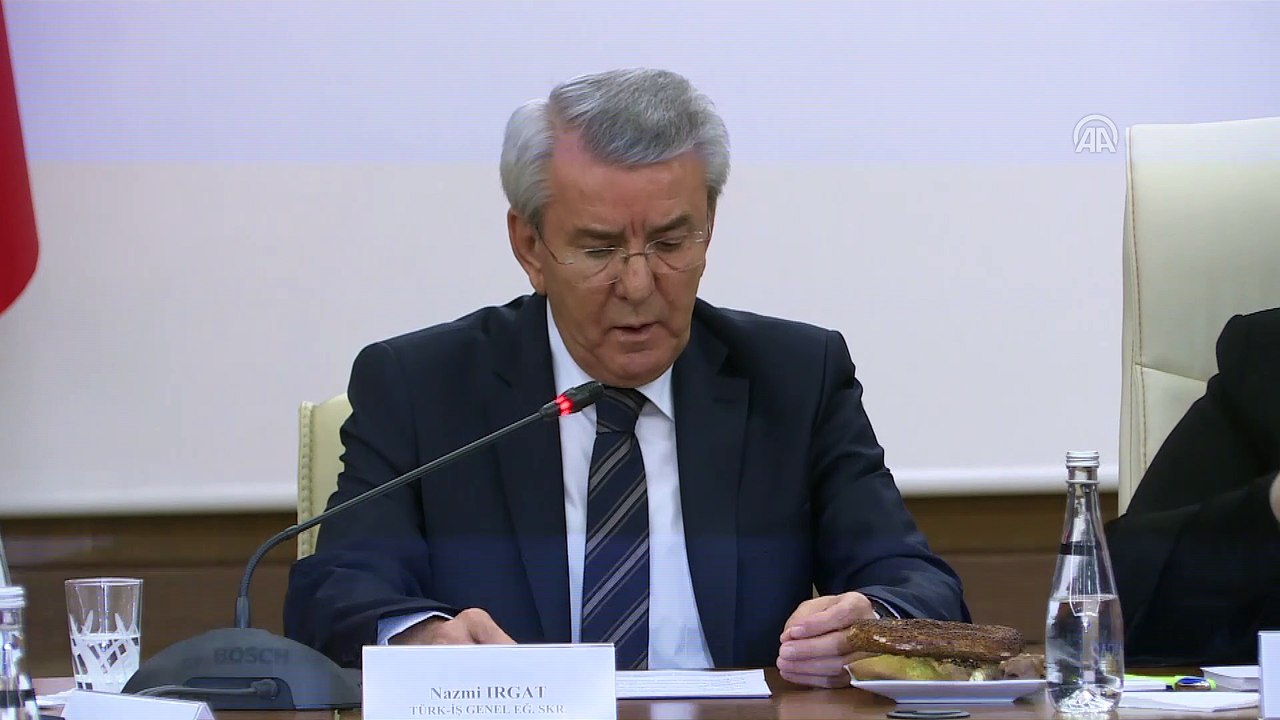 Asgari Ücret Tespit Komisyonu - TÜRK-İŞ Genel Eğitim Sekreteri Irgat (1) - ANKARA