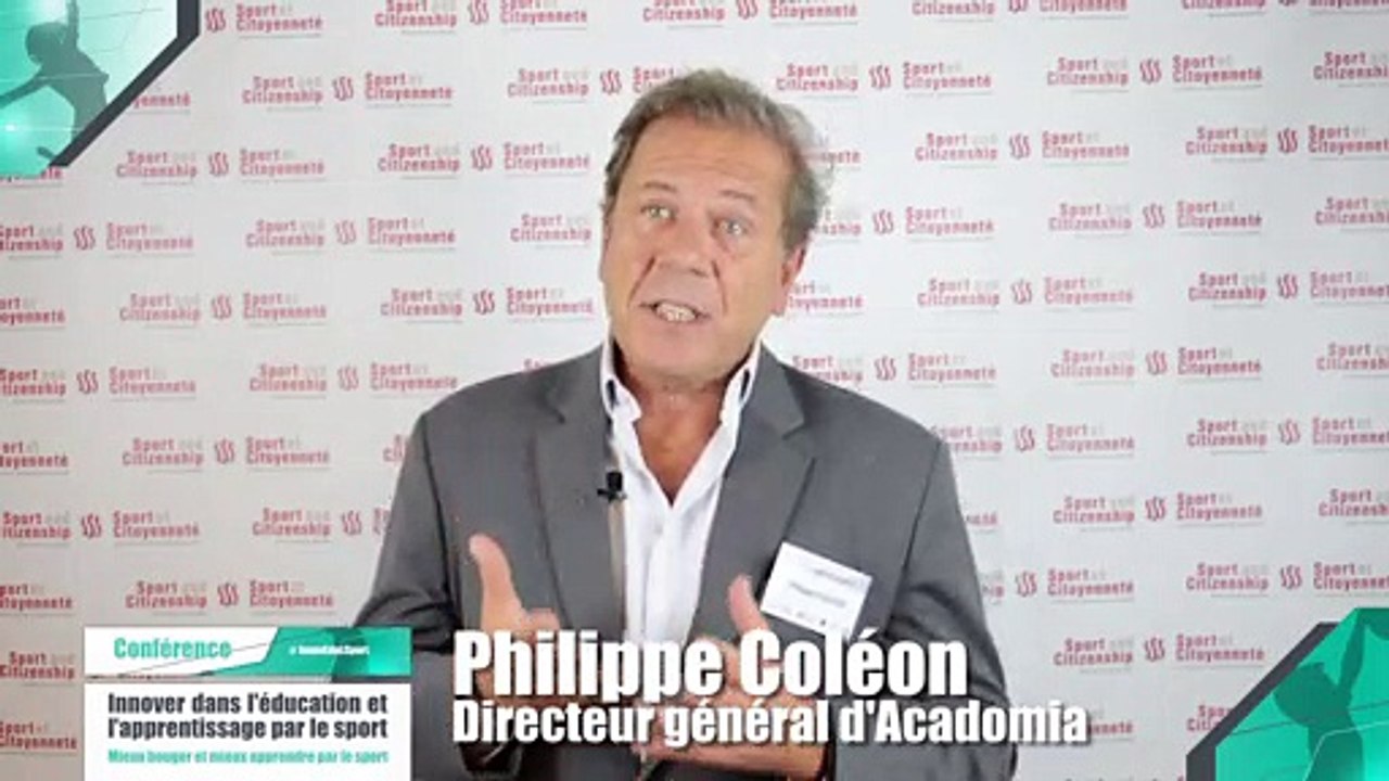 Colloque : Innover dans l'éducation et l'apprentissage par le sport - Philippe Coléon
