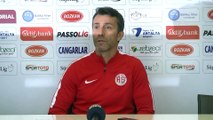 Antalyaspor Teknik Direktörü Korkmaz: 'Üç haftalık zor bir sürece giriyoruz' - ANTALYA