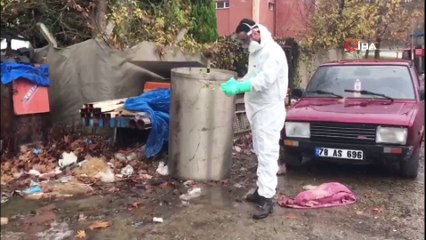 Varilden yayılan kimyasal gazdan yeniden numune alındı