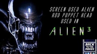 Alien Puppet Head Prop used in Alien 3
