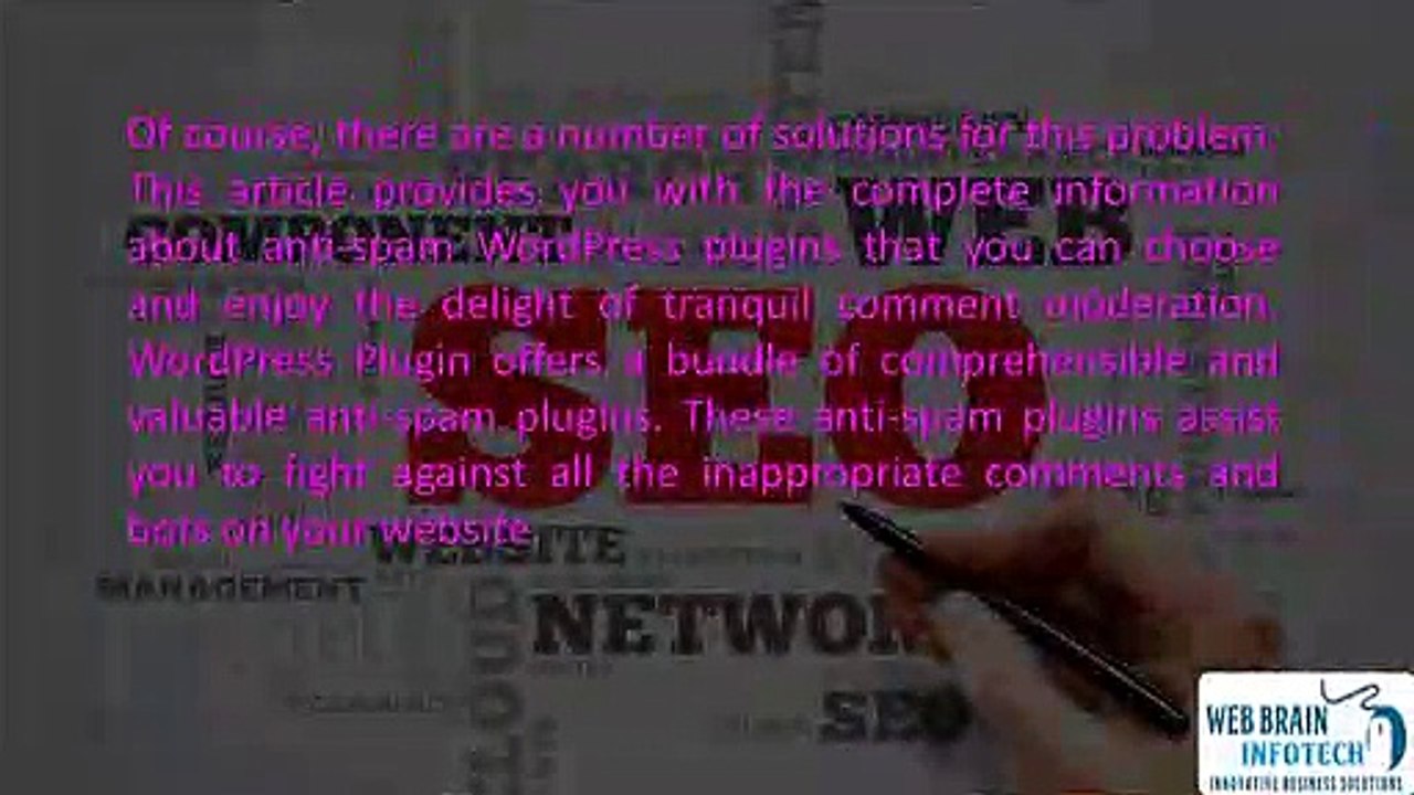 Word Press Anti Spamming Plug Ins That You Must Have