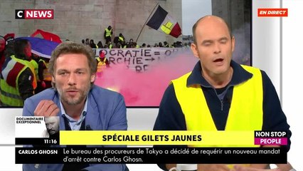 CNEWS : clash entre Jean-Marc Morandini et un gilet jaune insoumis