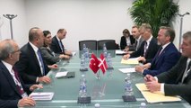 Dışişleri Bakanı Çavuşoğlu, Danimarka Dışişleri Bakanı Samuelsen ile görüştü - MİLANO