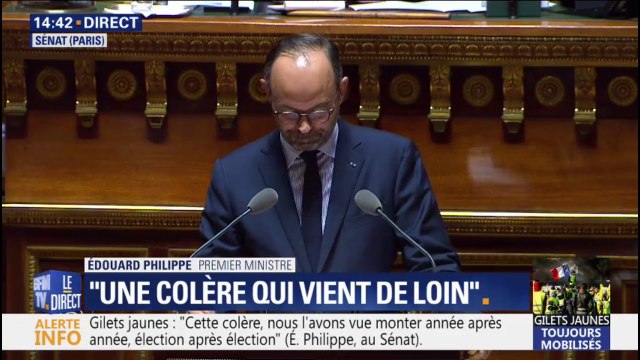 Édouard Philippe confirme le renoncement aux mesures fiscales devant entrer en vigueur le 1er janvier 2019