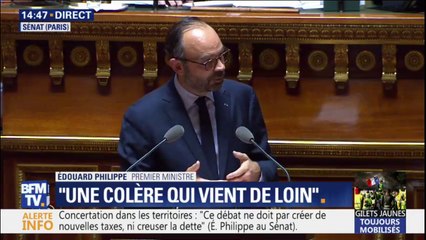 Edouard Philippe reconnaît que les mesures annoncées "ne répondent pas à la totalité des demandes des Français"