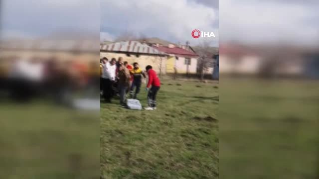 Damdan Düşen Şahıs,helikopterle Hastaneye Yetiştirildi