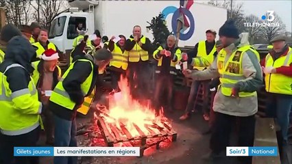 "Gilets jaunes" : les manifestations en région
