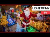 A real-life Santa decked out his home in 3,000 Christmas lights | SWNS TV