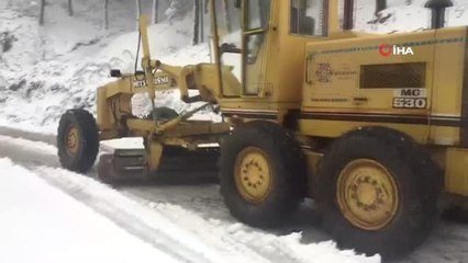 Aydın'a Yılın İlk Karı Düştü