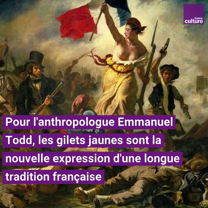 Emmanuel Todd sur les gilets jaunes : "la culture française égalitaire et libérale est toujours là"