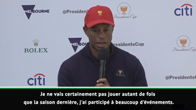 PGA Tour - Woods : Jouer moins en 2019