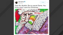 Jim Carrey Asks Mueller To Be His Secret Santa And Issue Indictments