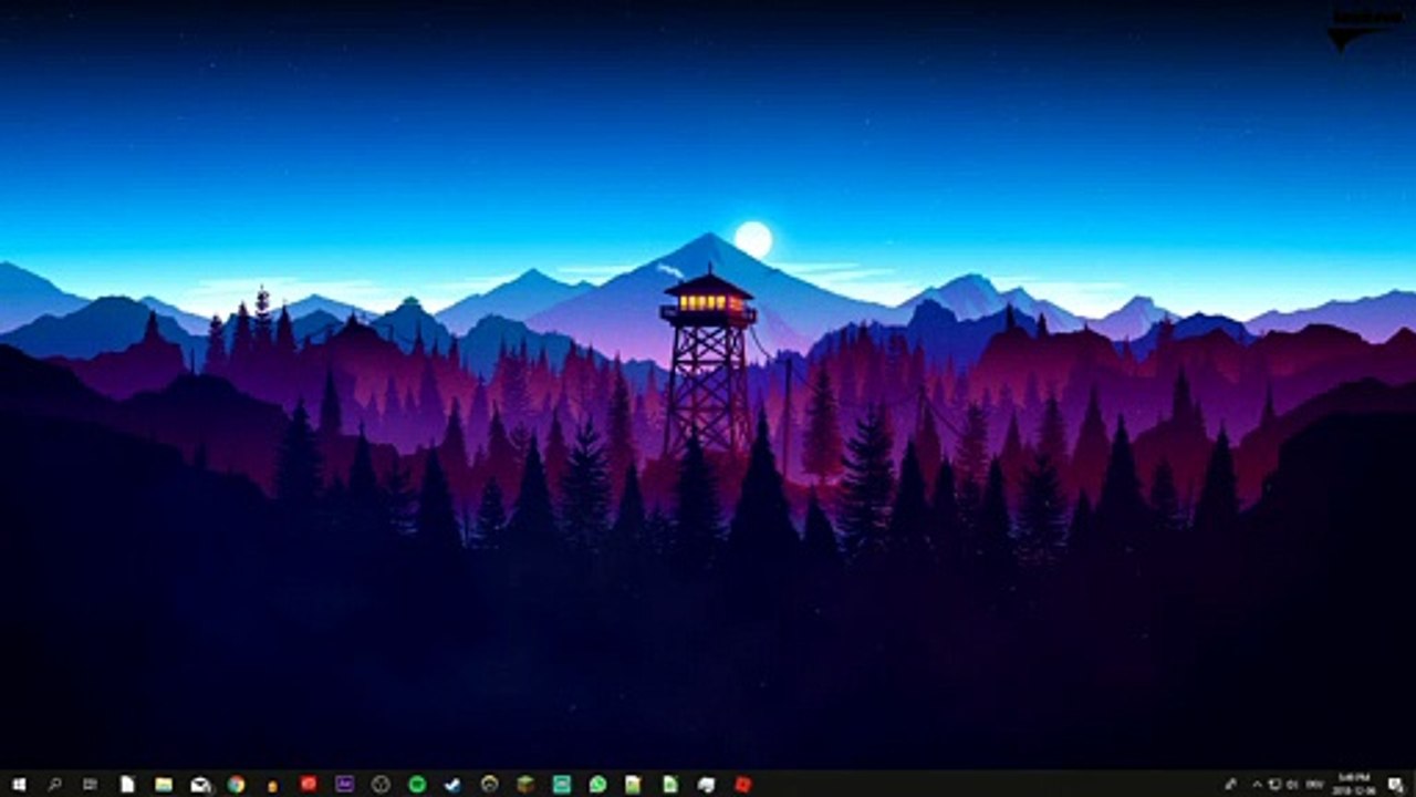 Windows 10 - How to Hide & Unhide Taskbar