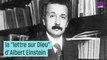 Einstein et Dieu : la lettre qui valait 2,5 millions d'euros