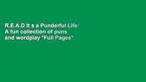 R.E.A.D It s a Punderful Life: A fun collection of puns and wordplay *Full Pages*