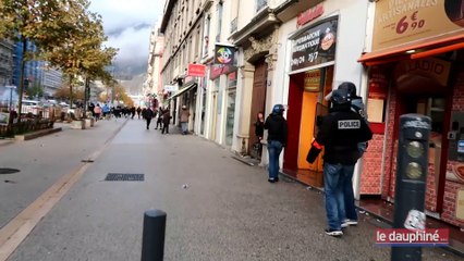 Incidents à Grenoble en marge des manifestations des lycéens